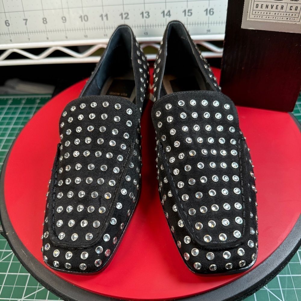 DOLCE VITA® | BENY CRYSTAL STUDS/SUEDE | FLATS | W6US | NEW |
